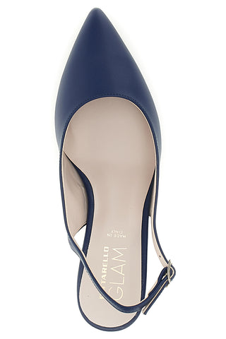 Décolleté blu con cinturino Pittarello glam 3990