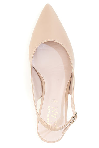 Décolleté da donna nude slingback Pittarello Glam 3990