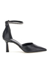 Schwarze Pumps mit Riemchen Pittarello couture 709