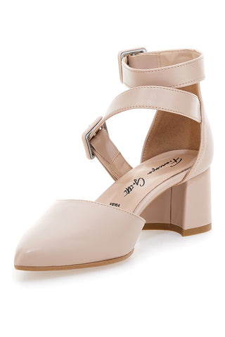 Beige Damen-Dekolleté mit gekreuzten Trägern Francesca Gritti 8012