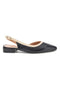 Schwarze Made in Italy Ballerinas mit Riemen Pittarello couture 6011
