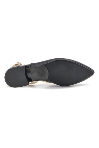 Schwarze Made in Italy Ballerinas mit Riemen Pittarello couture 6011