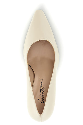 Spitze beige Pumps mit Absätzen Pittarello couture 8301