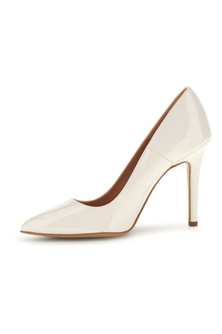 Butterfarbene Lackleder-Pumps Pittarello couture 3401