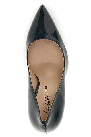 Schwarze Lackleder Pumps Pittarello couture 3401