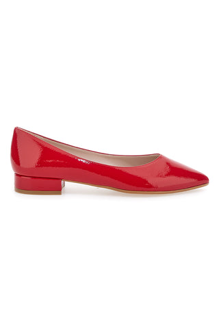 Spitze rote Ballerina flach Pittarello Glam 3890