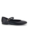 Ballerine nere con cinturino e fibbia The first IDEA01