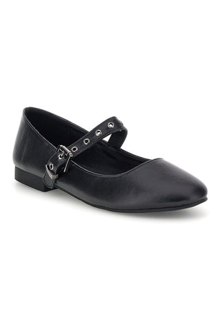 Ballerina Mary Jane Nera con Cinturino Borchiato The first IDEB1131