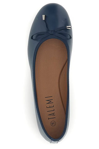 Ballerina Blu con Fiocco Talemi IDE3382
