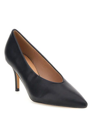 Schwarze Pumps mit mittlerem Absatz „Mon dieu“ 8883H1