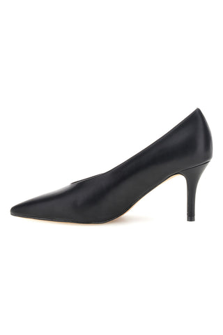 Schwarze Pumps mit mittlerem Absatz „Mon dieu“ 8883H1