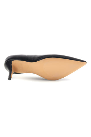 Schwarze Pumps mit mittlerem Absatz „Mon dieu“ 8883H1