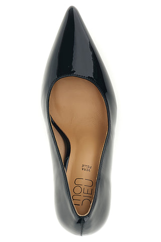 Schwarze Pumps in Lackoptik mit hohem Absatz „Mon dieu“ 1926H36