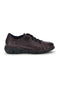 Dunkelbordauxfarbene Lederschuhe mit Schnürsenkeln und flexibler Sohle von Pittarello, Modell Tierra 11613