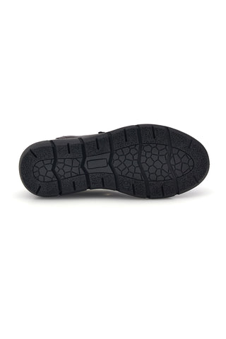 Dunkelbordauxfarbene Lederschuhe mit Schnürsenkeln und flexibler Sohle von Pittarello, Modell Tierra 11613