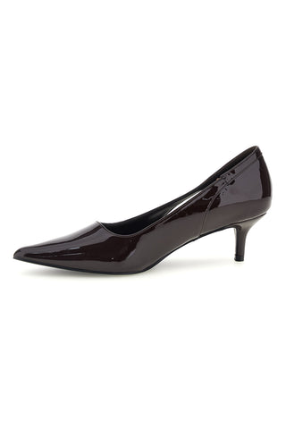 Décolleté Bordeaux in Effetto Vernice con Punta e Tacco Kitten Mon Dieu 2612902