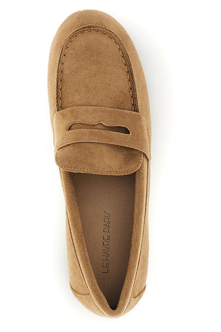 Mocassini beige con mascherina Le havre paris CMD26668A