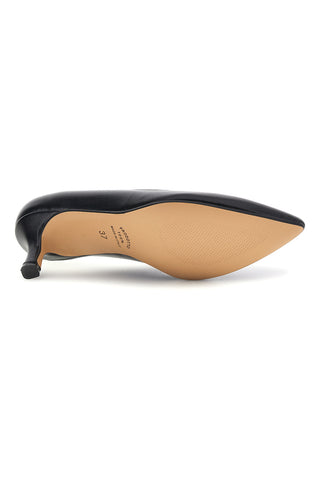 Décolleté nere a punta con tacco medio Pittarello Vera 3601