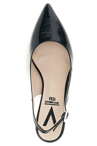 Slingback nere a punta con tacco medio Pittarello vera 3602