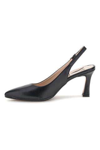 Décolleté nere a punta con cinturino slingback Pittarello Vera 3703