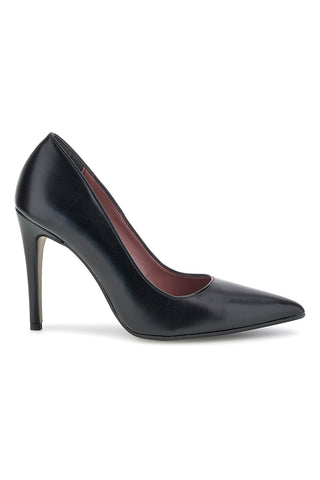 Schwarze Pumps mit spitzer Zehenpartie und hohem Absatz Pittarello Glam 7509