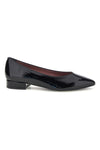 Ballerine Nere Lucide a Punta Pittarello glam 7520