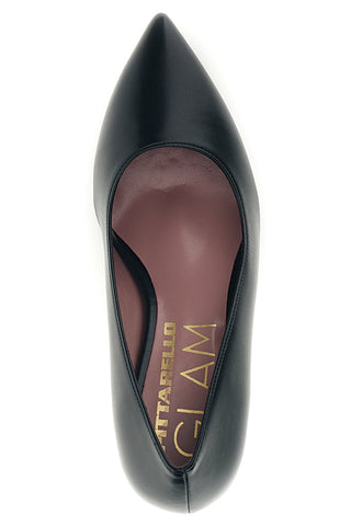 Schwarze Pumps mit schmalem Absatz Pittarello glam 7370