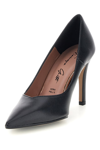 Schwarze Pumps mit hohem Absatz von Francesca Gritti, Modell P9500