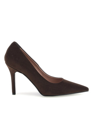 Braune Pumps mit hohem Absatz Pittarello Glam 87104