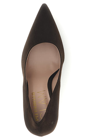 Braune Pumps mit hohem Absatz Pittarello Glam 87104