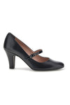 Schwarze Pumps mit Riemchen und Absatz „Pittarello glam 3724“