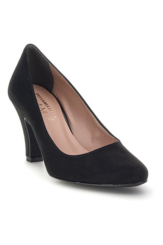 Schwarze Pumps mit runder Spitze und Absatz „Pittarello Glam 1043“