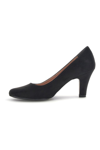 Schwarze Pumps mit runder Spitze und Absatz „Pittarello Glam 1043“
