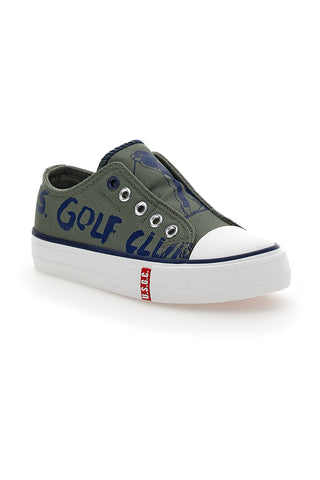 Golf Club 3242 Militärgrüne Turnschuhe