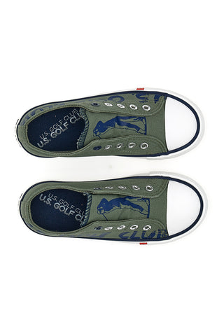Golf Club 3242 Militärgrüne Turnschuhe