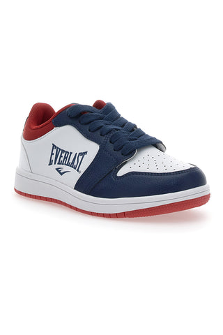 Niedrige Turnschuhe Everlast 715 in Weiß, Blau und Rot