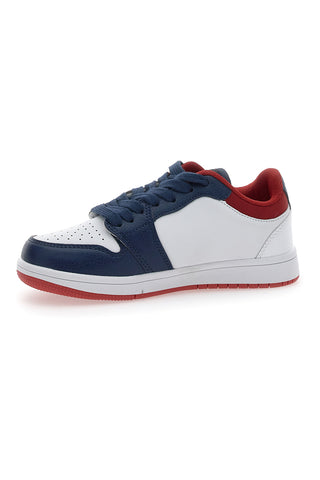 Niedrige Turnschuhe Everlast 715 in Weiß, Blau und Rot