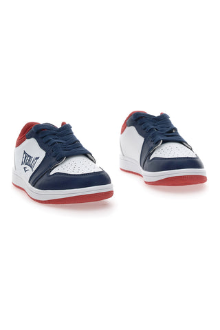 Niedrige Turnschuhe Everlast 715 in Weiß, Blau und Rot