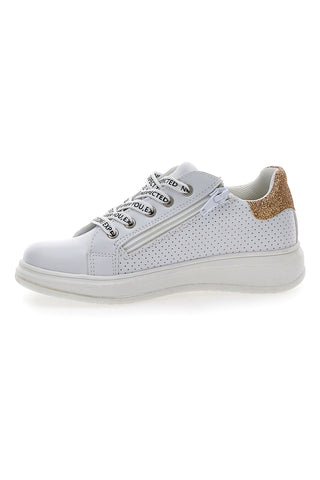 Grazie Sneakers 13580 Weiß mit goldenem Glitzerstern