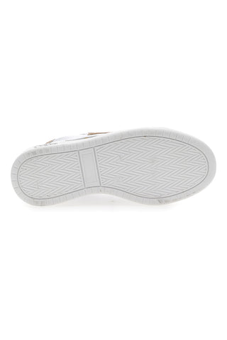 Grazie Sneakers 13580 Weiß mit goldenem Glitzerstern