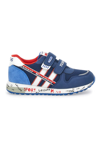 Sneakers Max Dillan 13547 Blu con doppio strappo