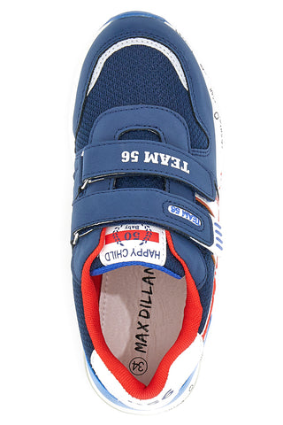 Sneakers Max Dillan 13547 Blu con doppio strappo