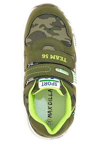 Sneakers Verdi Militare Max Dillan 13549