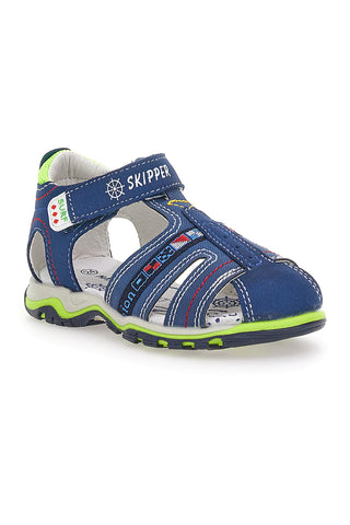 Sandalo semi aperto Max Dillan 13558 Blu