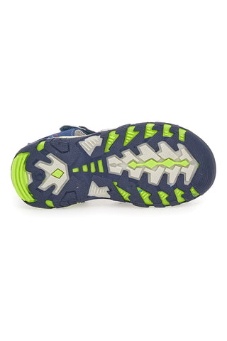 Sandalo semi aperto Max Dillan 13558 Blu