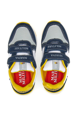Freizeitsneaker Marina Militare 109 in Weiß und Blau
