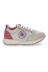 Byblos 154 Weiß Grau Rosa Freizeit-Sneaker