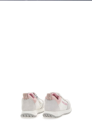 Byblos 153 Weiße Sneakers mit rosa Details