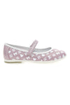 L. Biagiotti 7800 Rosa Ballerinas mit Allover-Print
