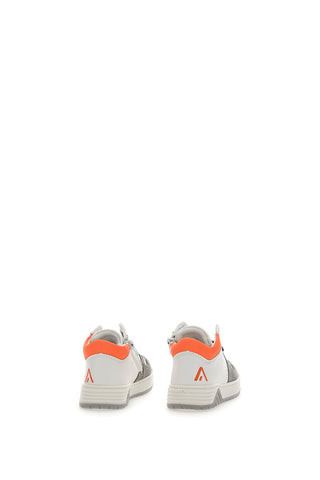 Asso 13142 Hohe Freizeit-Sneaker in Weiß, Blau, Orange